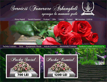 Tablet Screenshot of funerarebrasov.ro